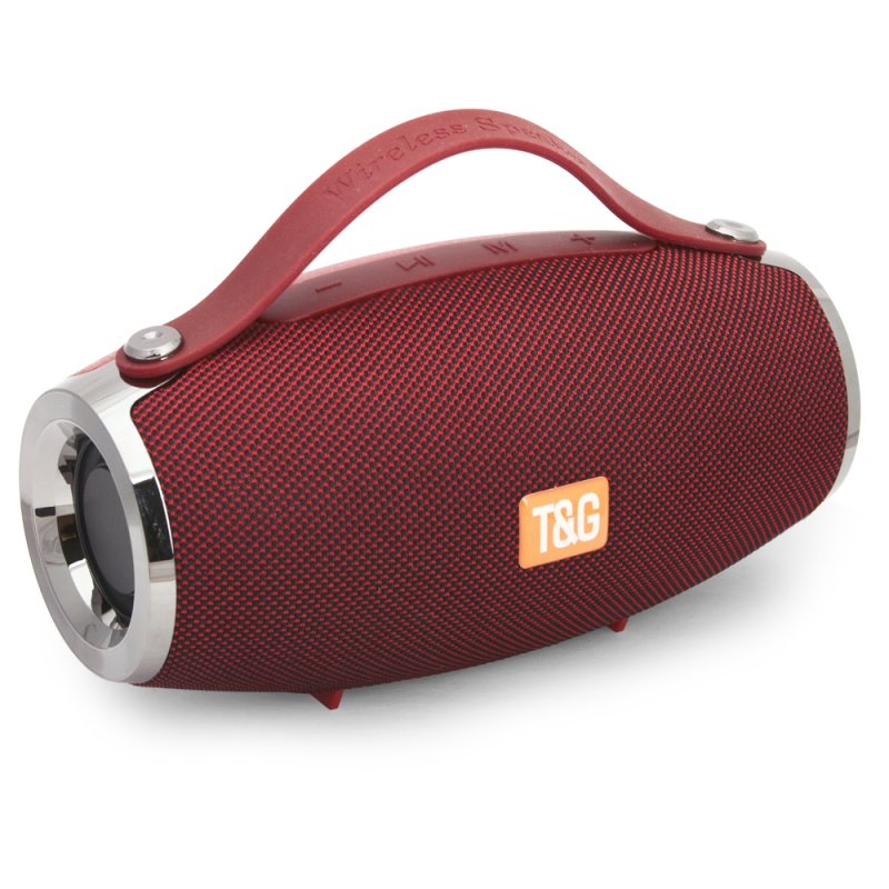 Колонка беспроводная Bluetooth T&G E16 mini (красная)