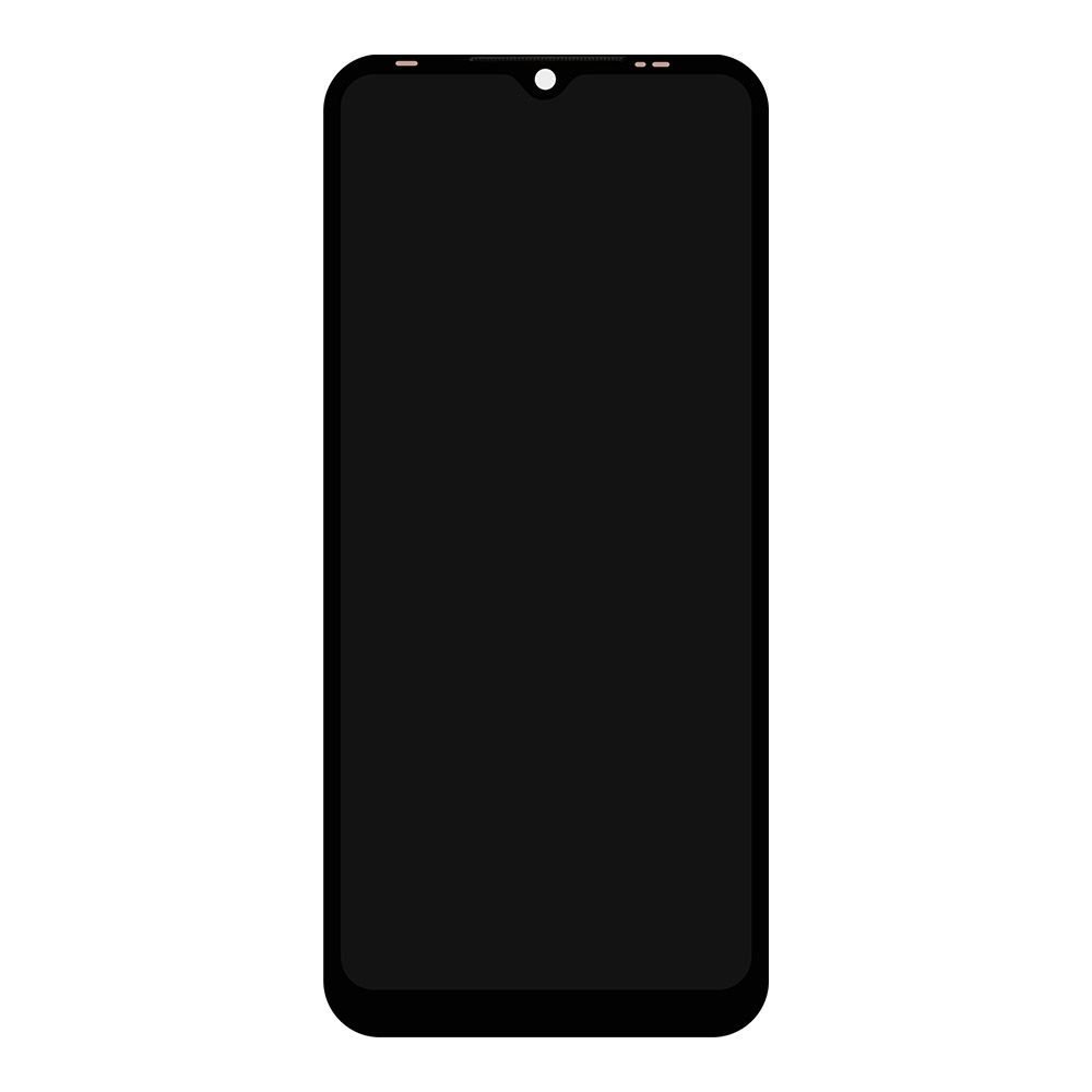 LCD дисплей для Tecno Spark 8C с тачскрином в рамке (черный) OR LCD