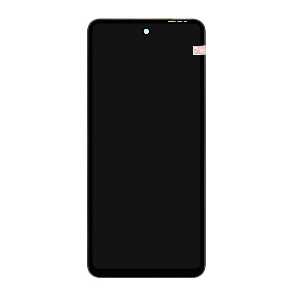 LCD дисплей для Infinix Hot 40i (X6528B) с тачскрином в рамке (черный) OR LCD