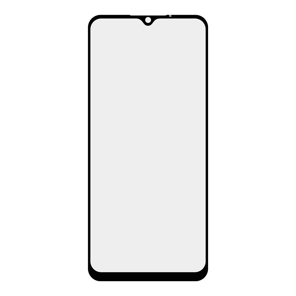 Стекло + OCA плёнка для переклейки Oppo A91/Reno 3 (черный)