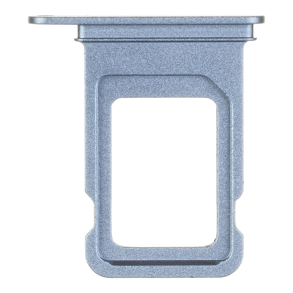 Держатель SIM-карты (сим лоток) iPhone 14/14 Plus (голубой)