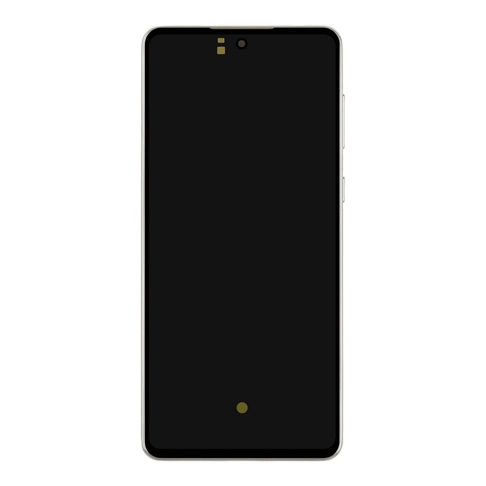 LCD дисплей для Samsung Galaxy A73 SM-A736 GH82-28686A в рамке (белый) 100% OR SP