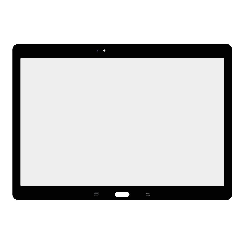 Стекло + OCA плёнка для переклейки Samsung Galaxy Tab S 10.5" SM-T800/T805 (черный)