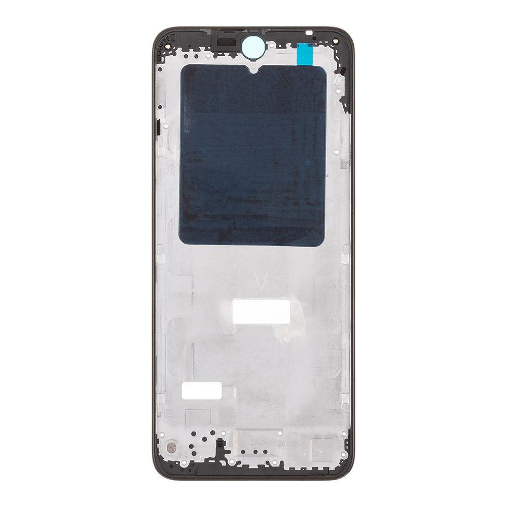 Рамка дисплея для Xiaomi Redmi 12 4G с динамиком, вибро (23053RN02Y) (черный) ориг