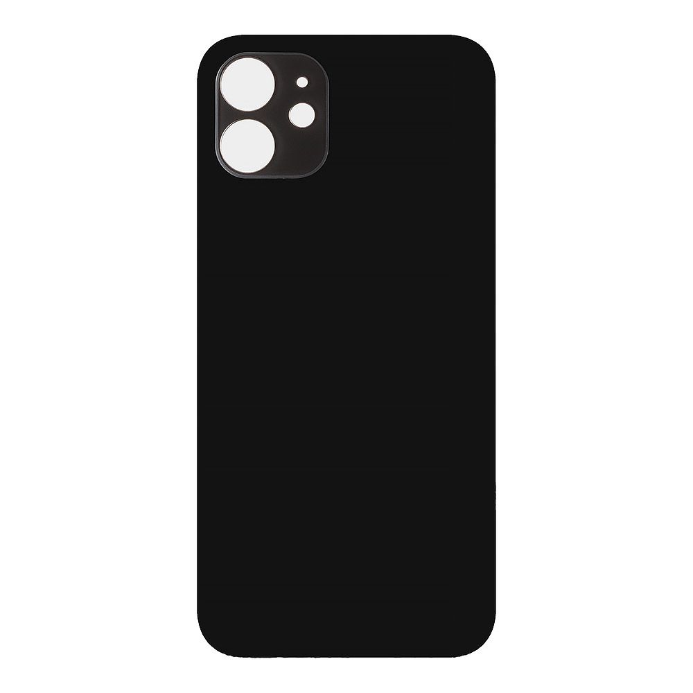 Задняя крышка для iPhone 12 (черный) составная