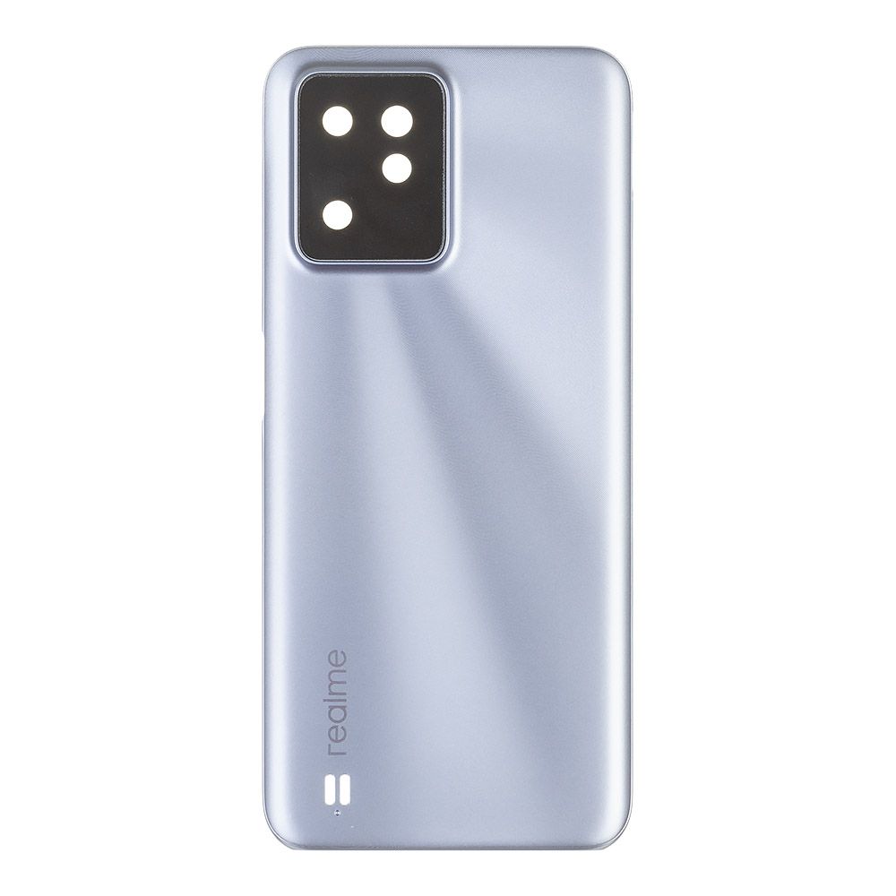 Задняя крышка для Realme C31 (RMX3501) (серебристый)