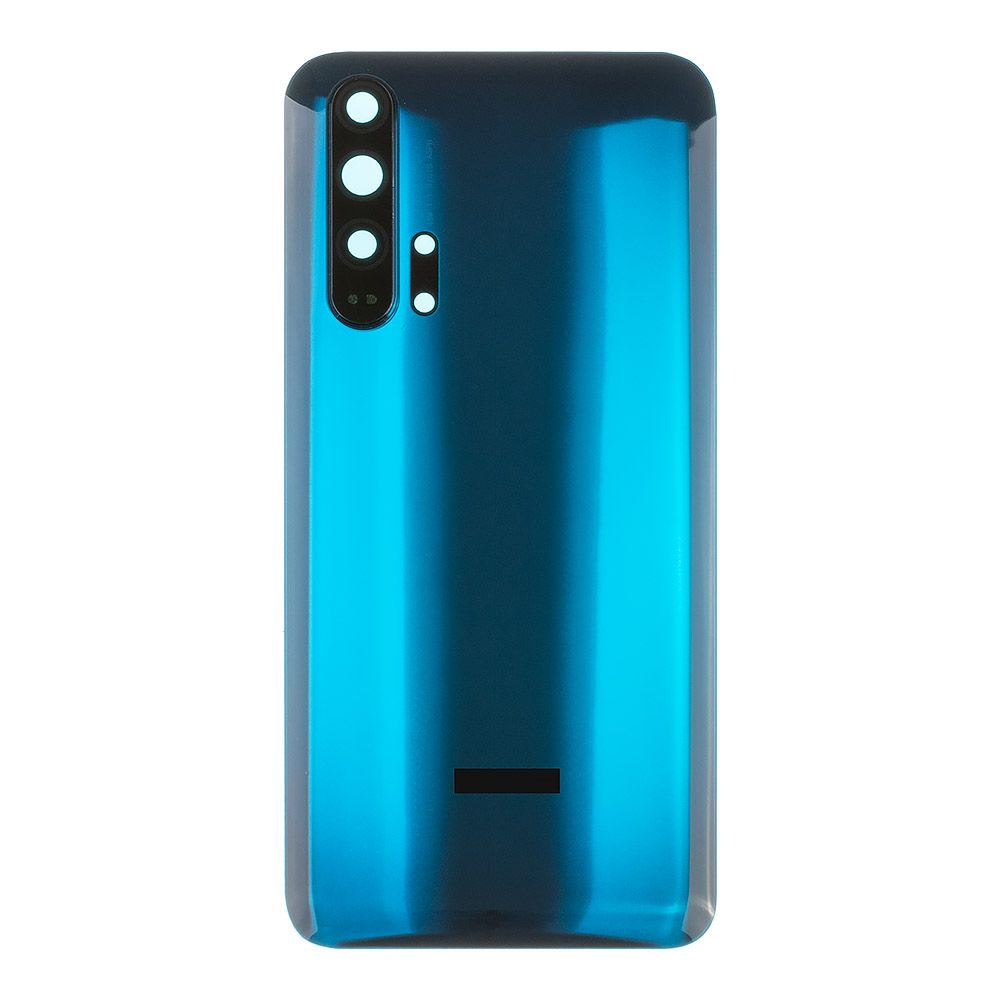 Задняя крышка для Huawei Honor 20 Pro (YAL-L41) со стеклом камеры (зеленый)