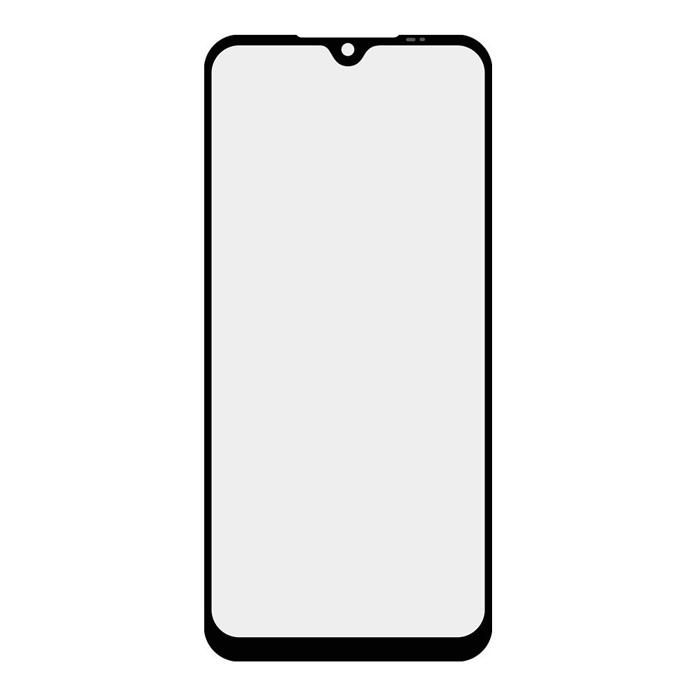 Стекло + OCA пленка для переклейки Xiaomi Redmi Note 8 (черный)