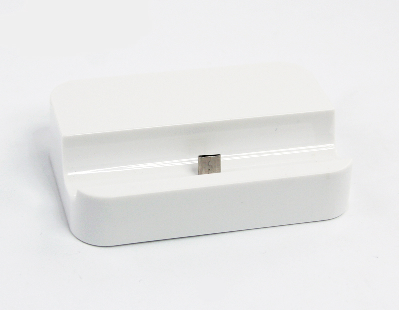 Стакан зарядки Micro USB Dock для Samsung и совместимые (белый/коробка)