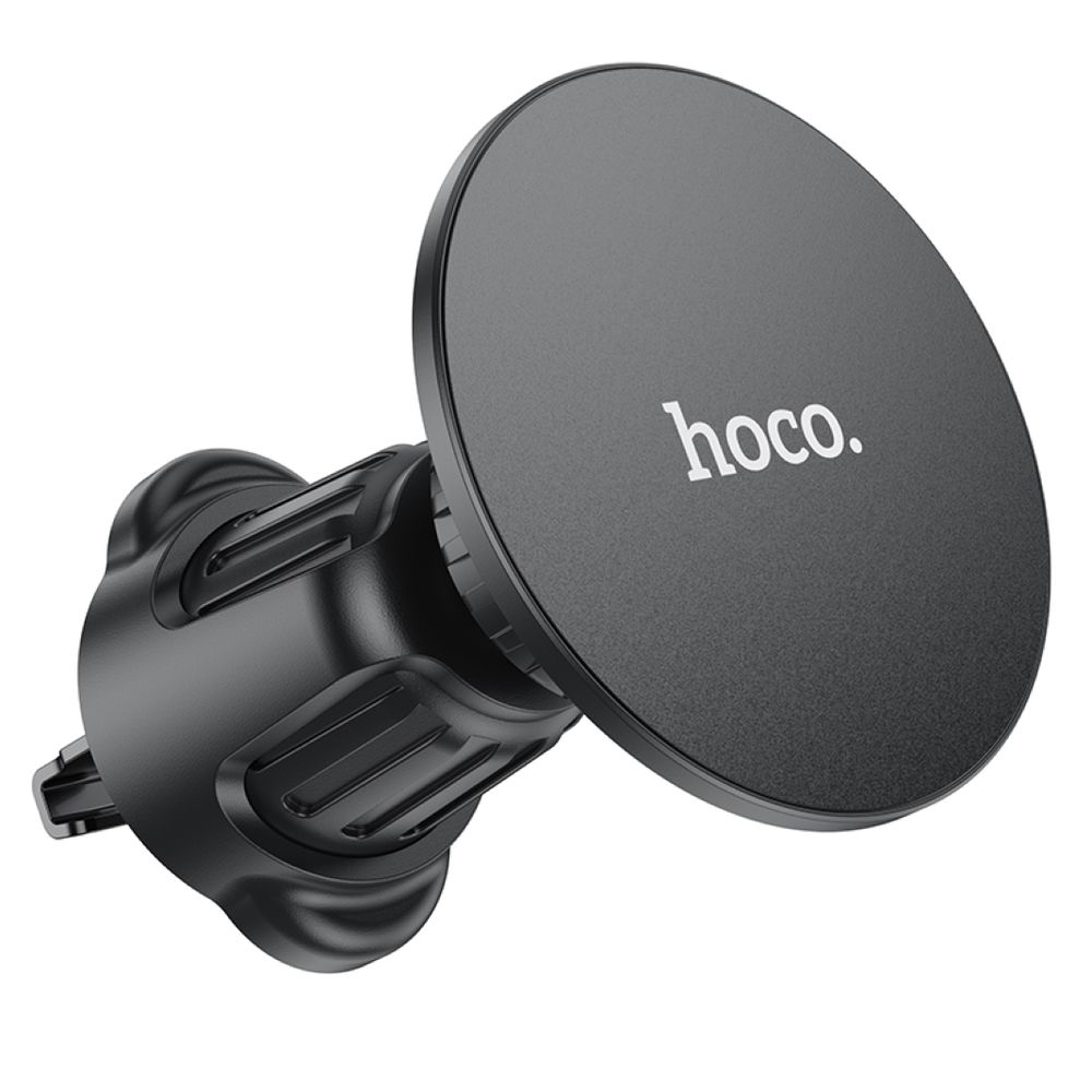 Держатель в авто HOCO H12 Fine магнитный, в воздуховод (черный)