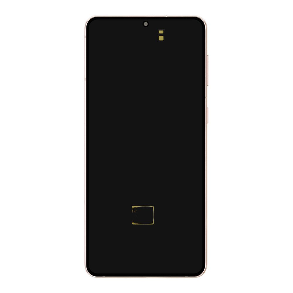 LCD дисплей для Samsung Galaxy S21 Plus SM-G996 GH82-27267 в рамке (золото) 100% OR SP