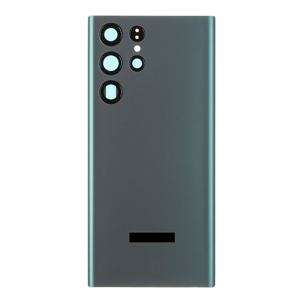Задняя крышка для Samsung Galaxy S22 Ultra SM-S908 (зеленый), премиум