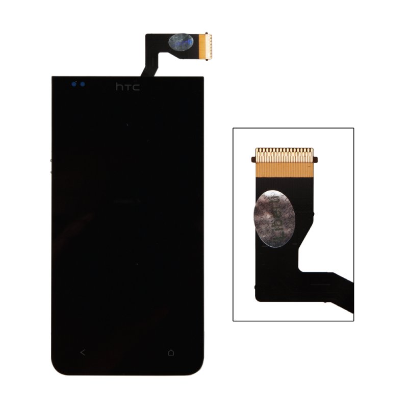 LCD дисплей для HTC Desire 300/301e с тачскрином (черный)