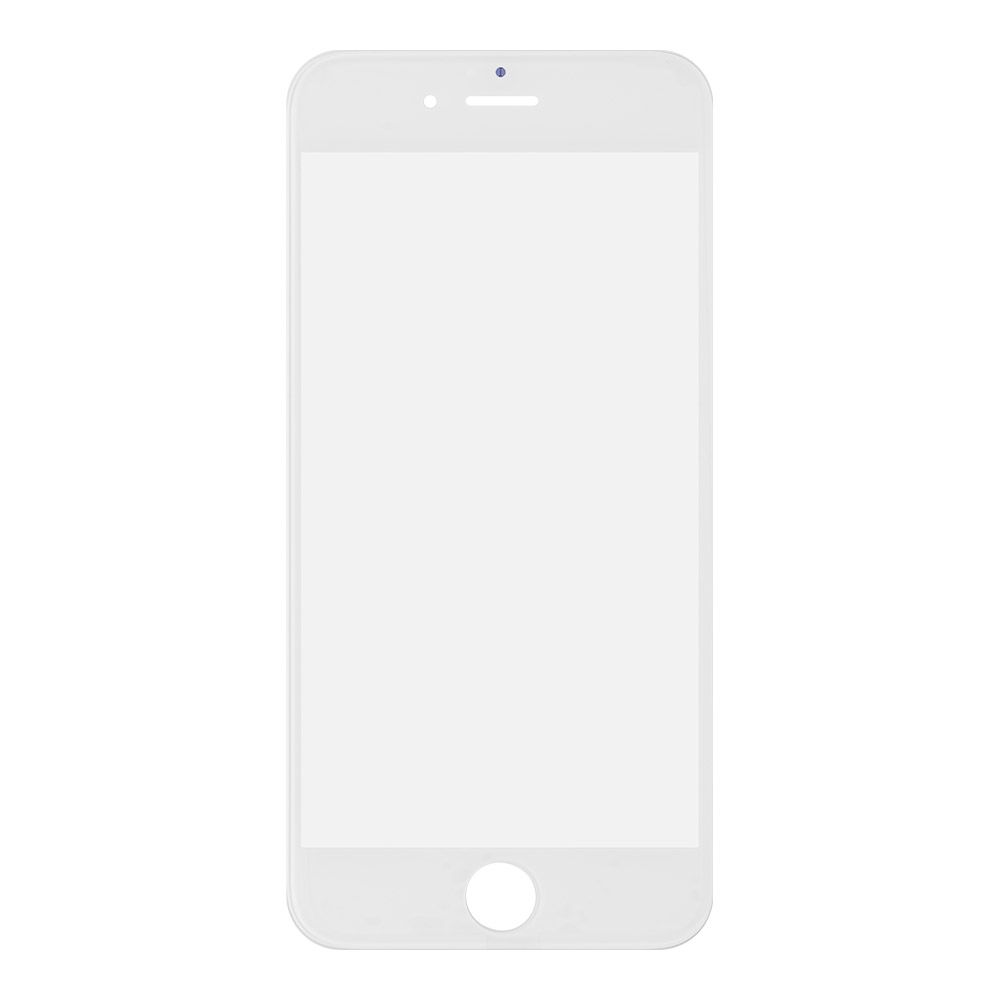 Стекло + OCA  в сборе с рамкой для iPhone 6S олеофобное покрытие (белый)