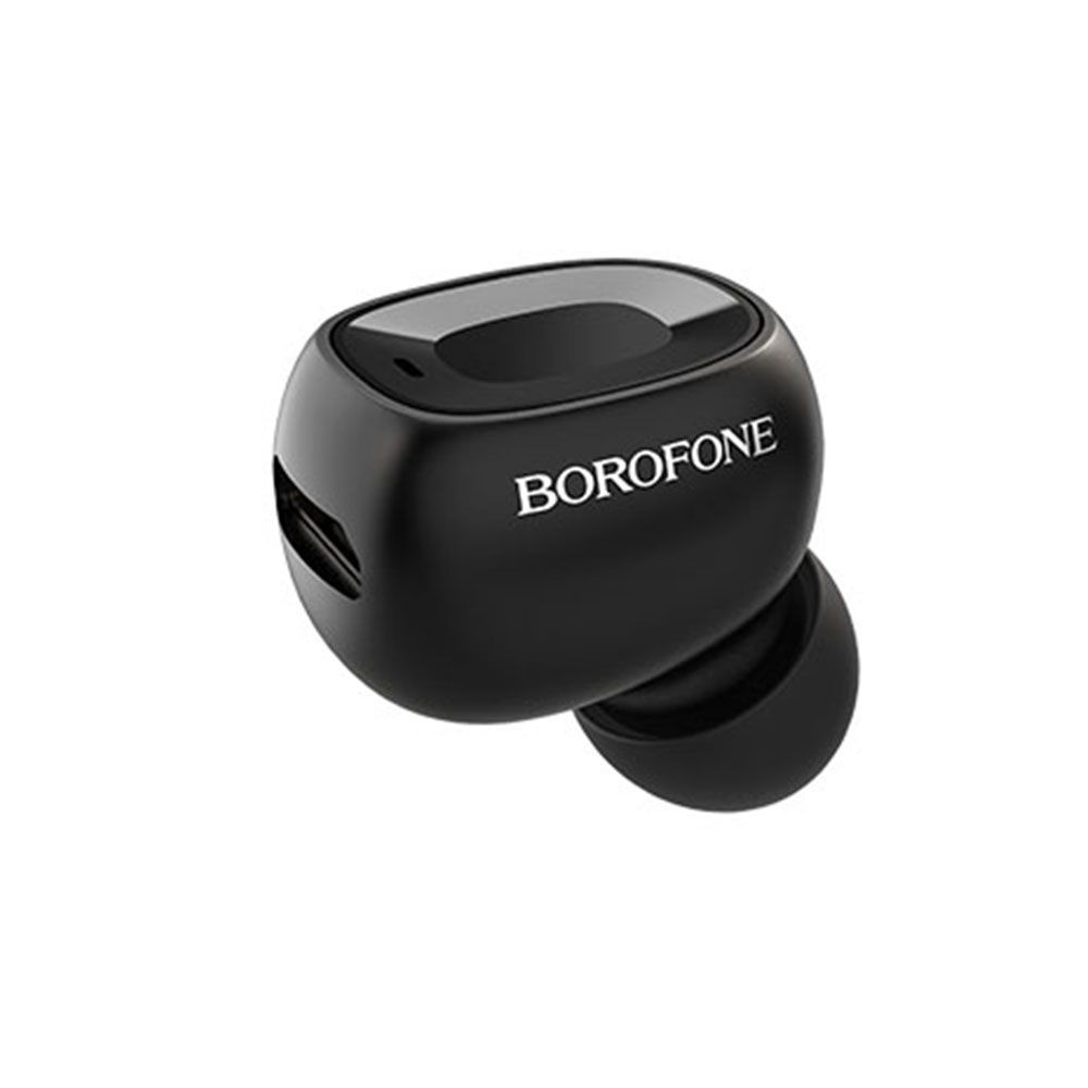 Bluetooth моногарнитура BOROFONE BC28 Shiny Sound MINI BT 5.0, внутриканальная (черный)
