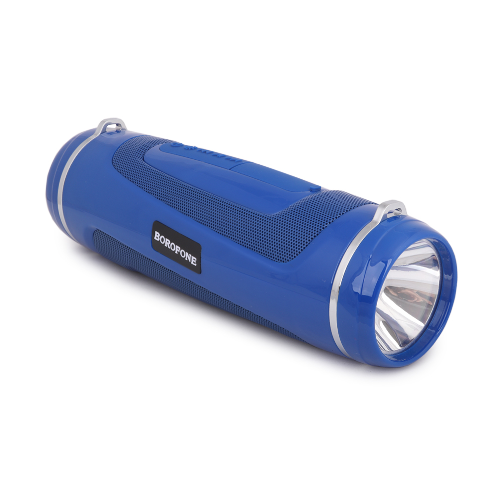 Bluetooth колонка BOROFONE BR7 Empyreal Sports BT 5.0, 5Wx2, AUX/microSD/USB/FM (синий)