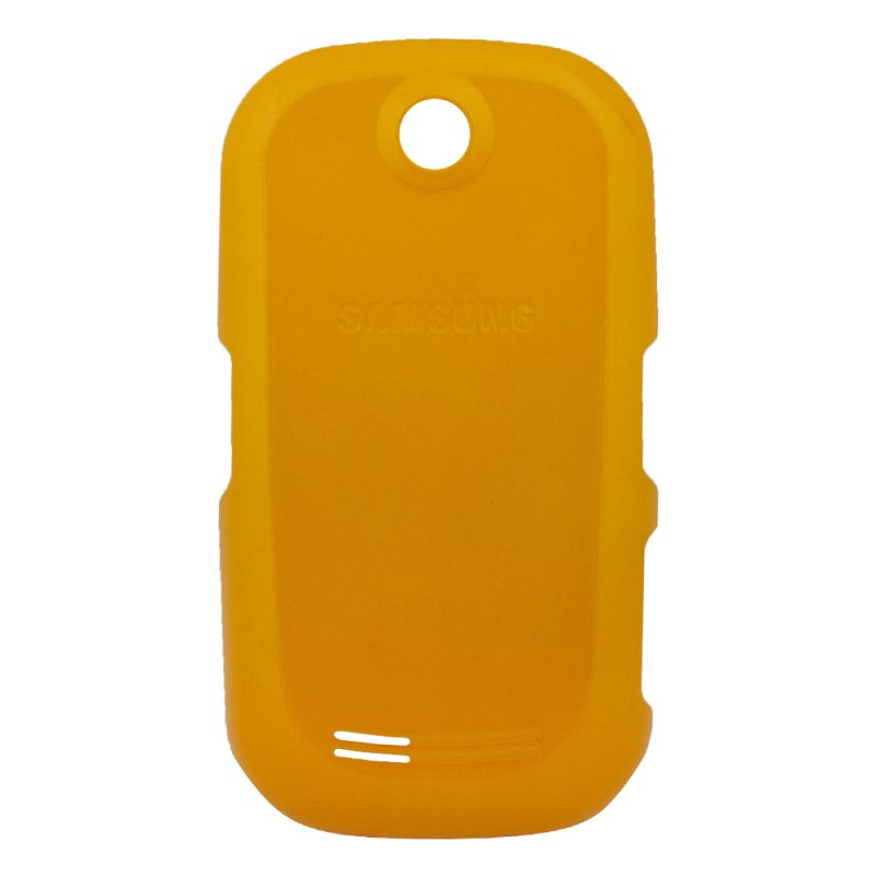 Задняя крышка для Samsung Corby GT-S3650 (желтый)