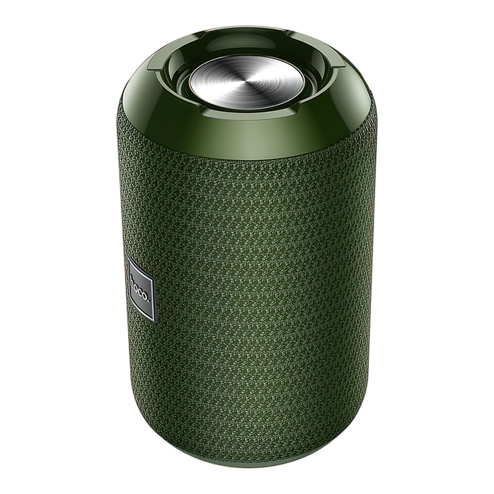 Bluetooth колонка HOCO HC1 Trendy BT5.0, 5W, AUX/TWS/FM/microSD/USB, IPX5 (зелёный)