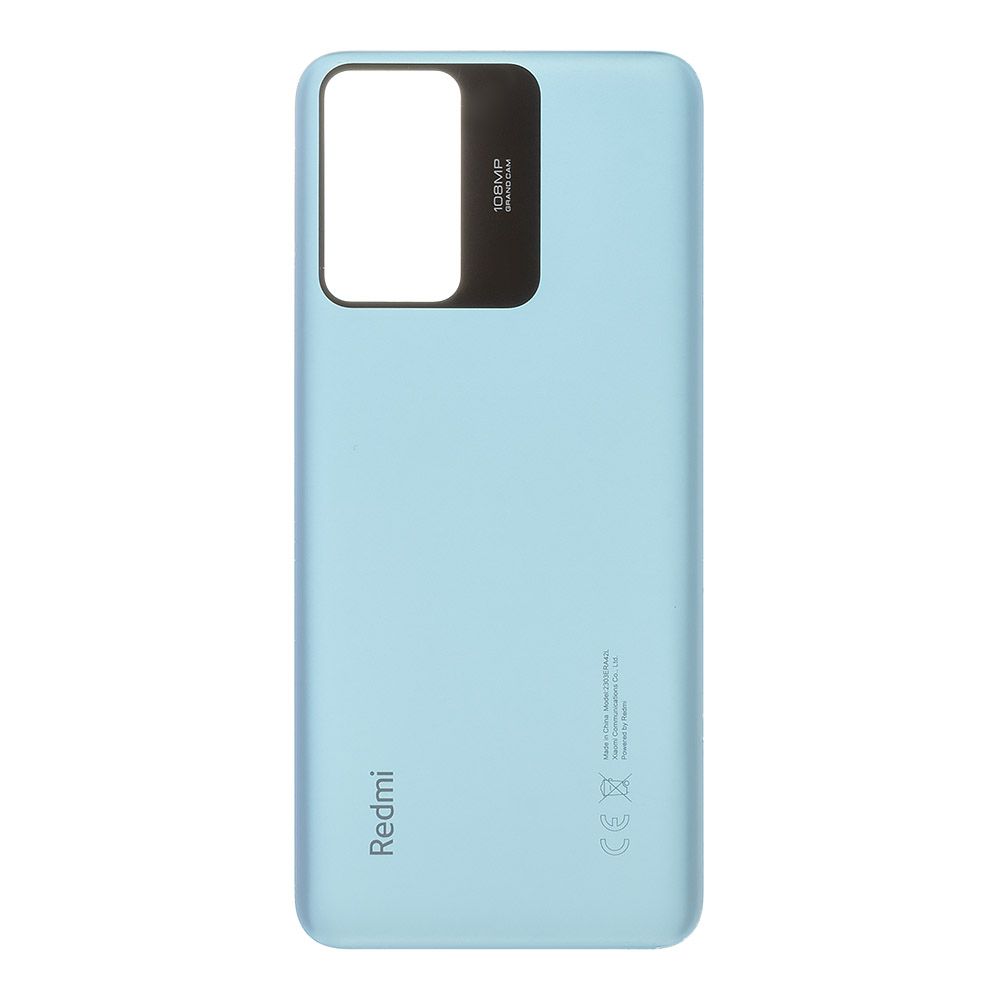 Задняя крышка для Xiaomi Redmi Note 12S (23030RAC7Y) (голубой)