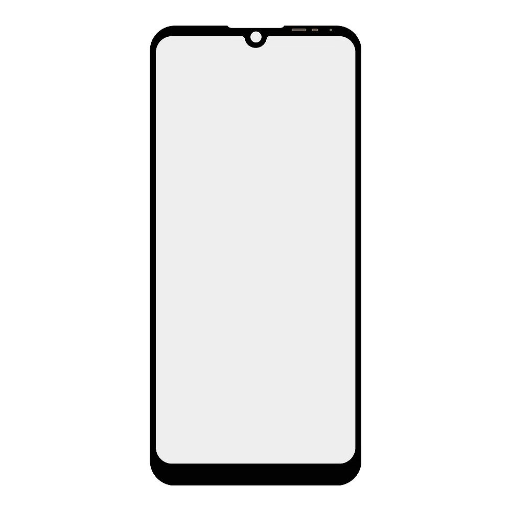 Стекло + OCA плёнка для переклейки ZTE Blade A5/A7 2020 (черный)