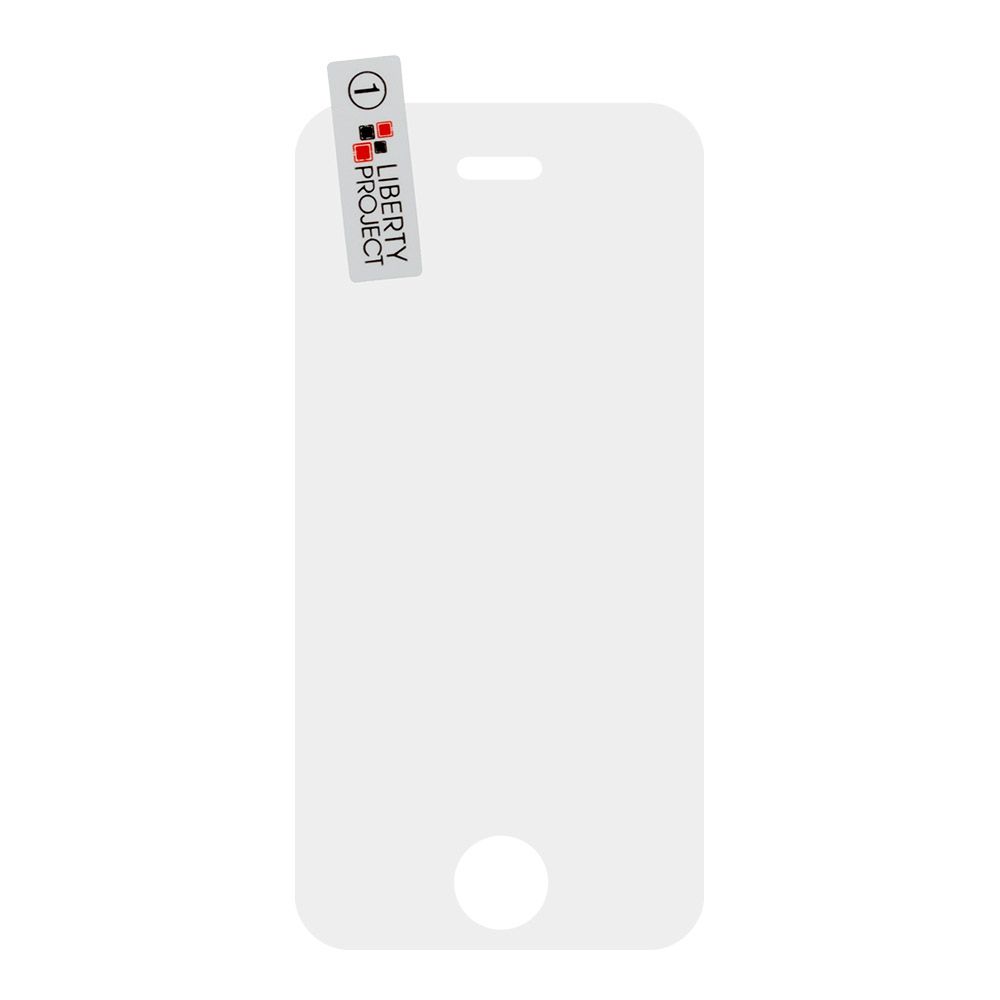 Защитное стекло "LP" для iPhone 4/4S Tempered Glass 0,33 мм, 2,5D  9H (ударопрочное)
