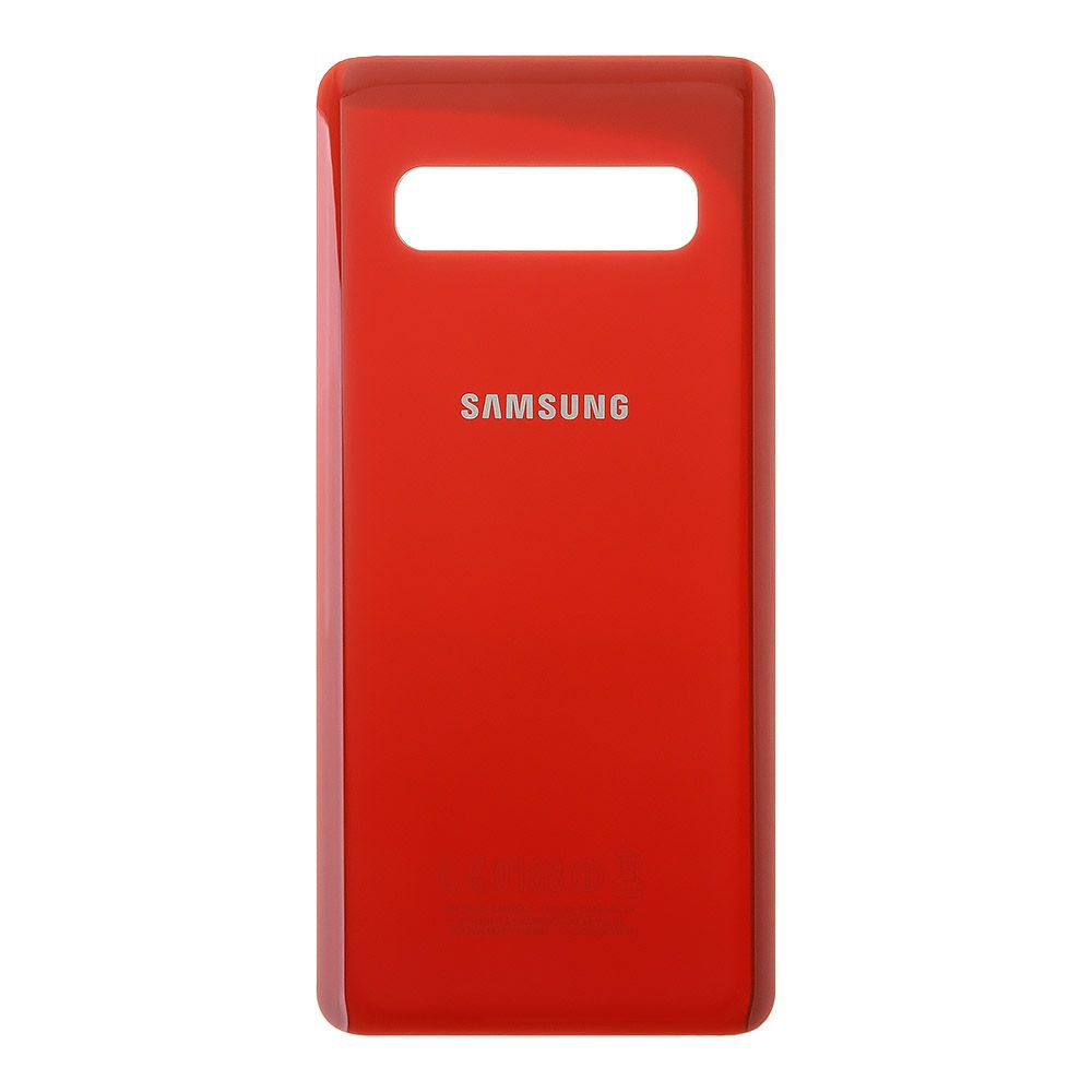 Задняя крышка для Samsung Galaxy S10 SM-G973 (красный)