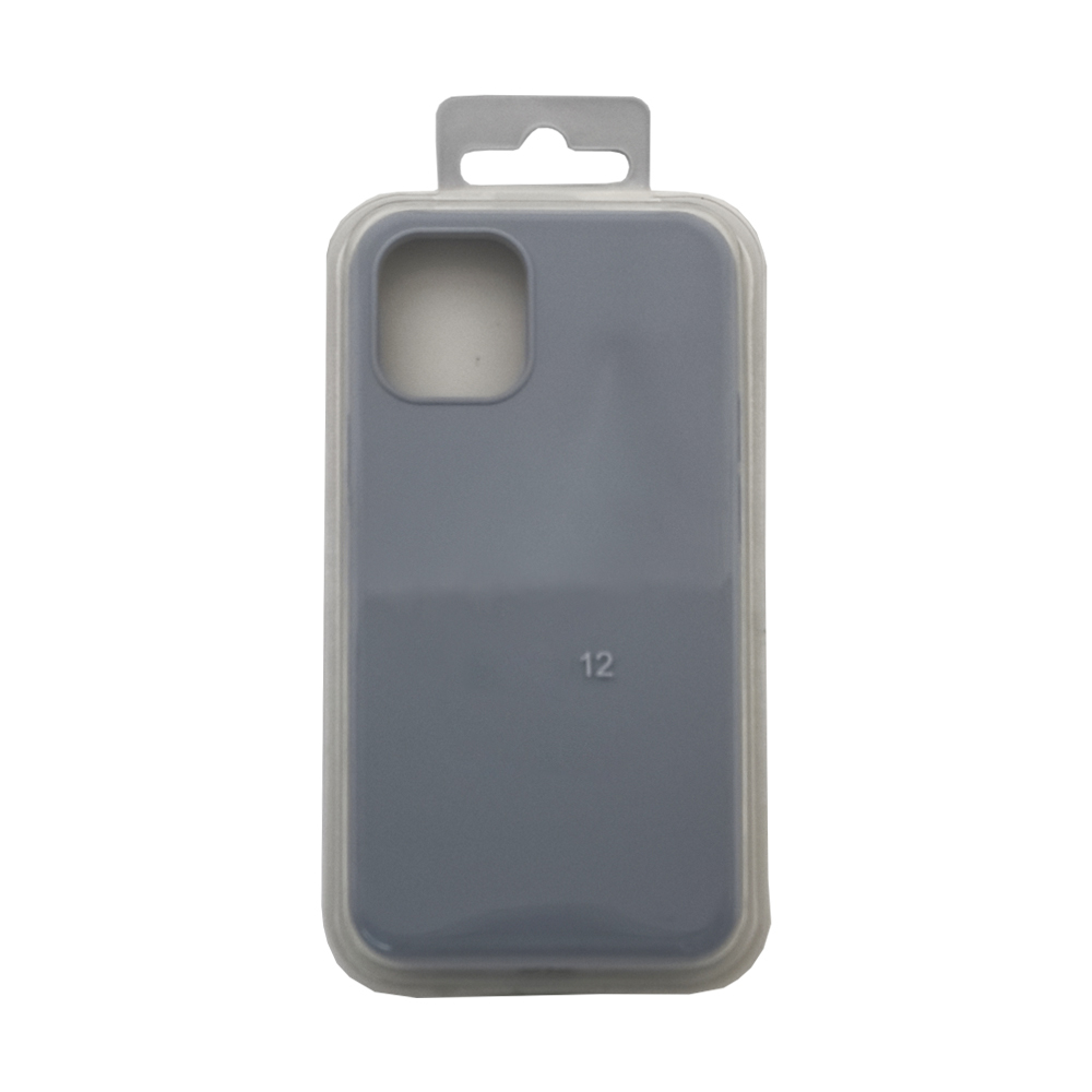 Силиконовый чехол для iPhone 12 Mini "Silicone Case" (серый) 26