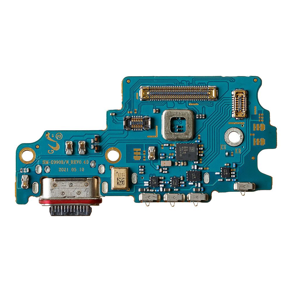 Шлейф/FLC Samsung Galaxy S21 FE SM-G990 на системный разъём/разъём SIM/микрофон