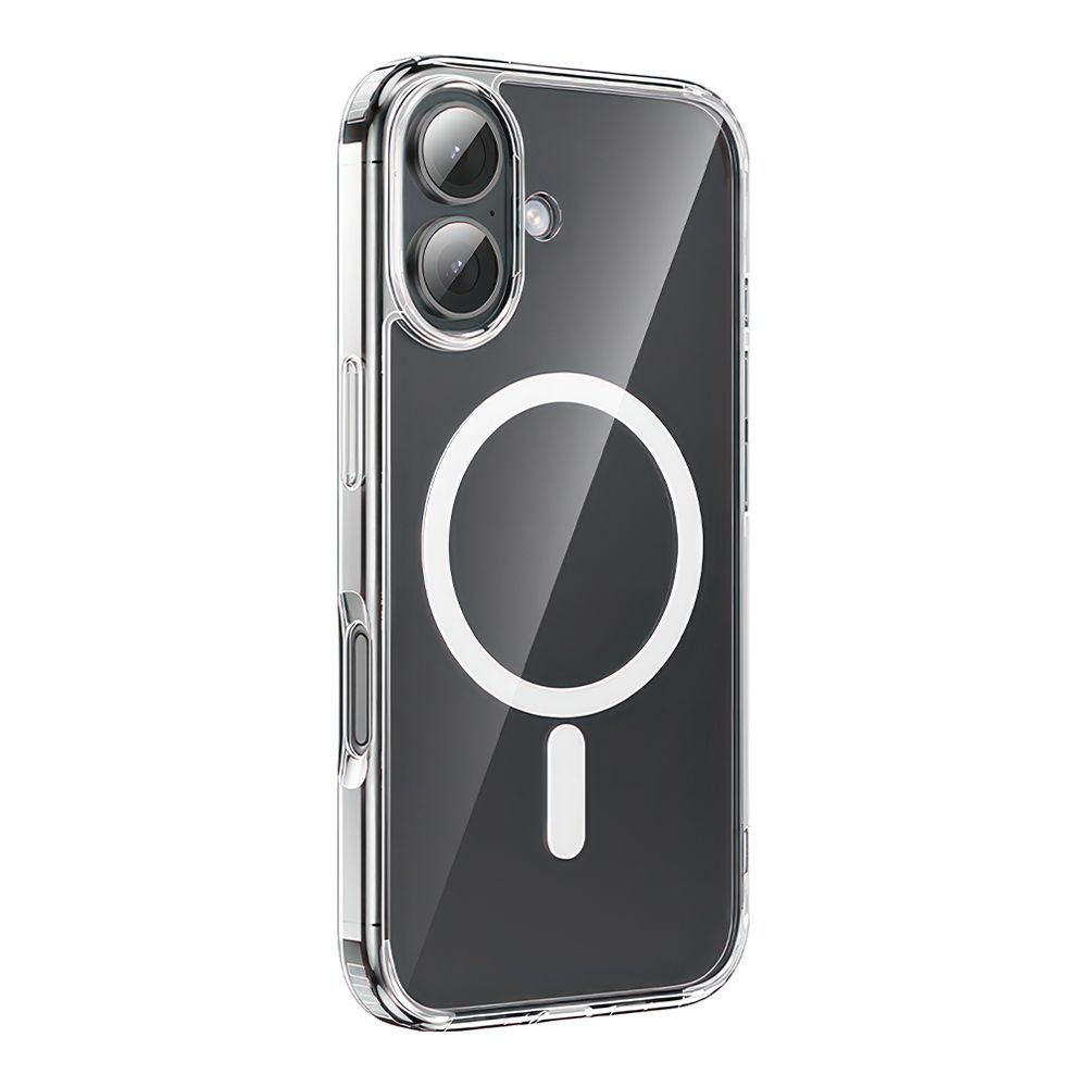 Чехол HOCO Magnetic для Apple iPhone 16, TPU (прозрачный)