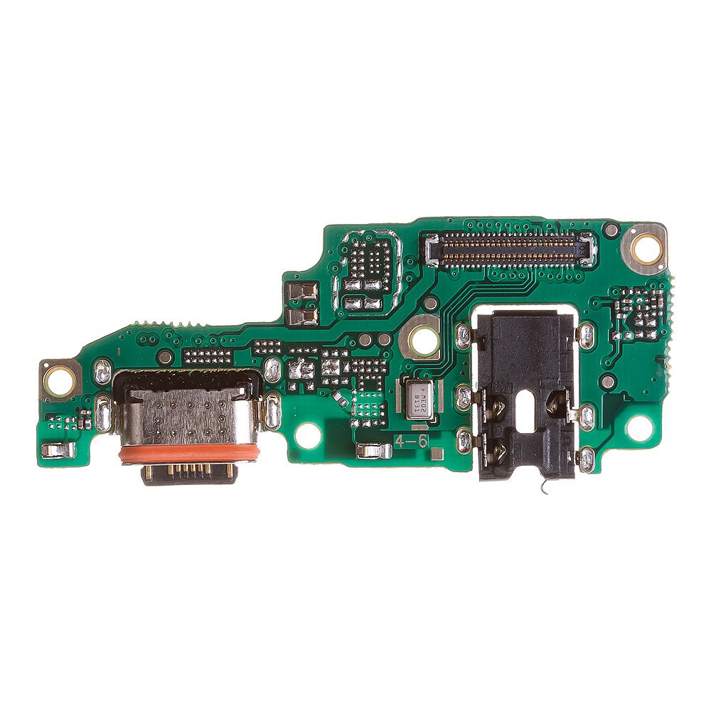 Шлейф/FLC Vivo Y31 2021/Y53s 4G (V2036/V2058) на системный разъем/разъем гарнитуры/микрофон
