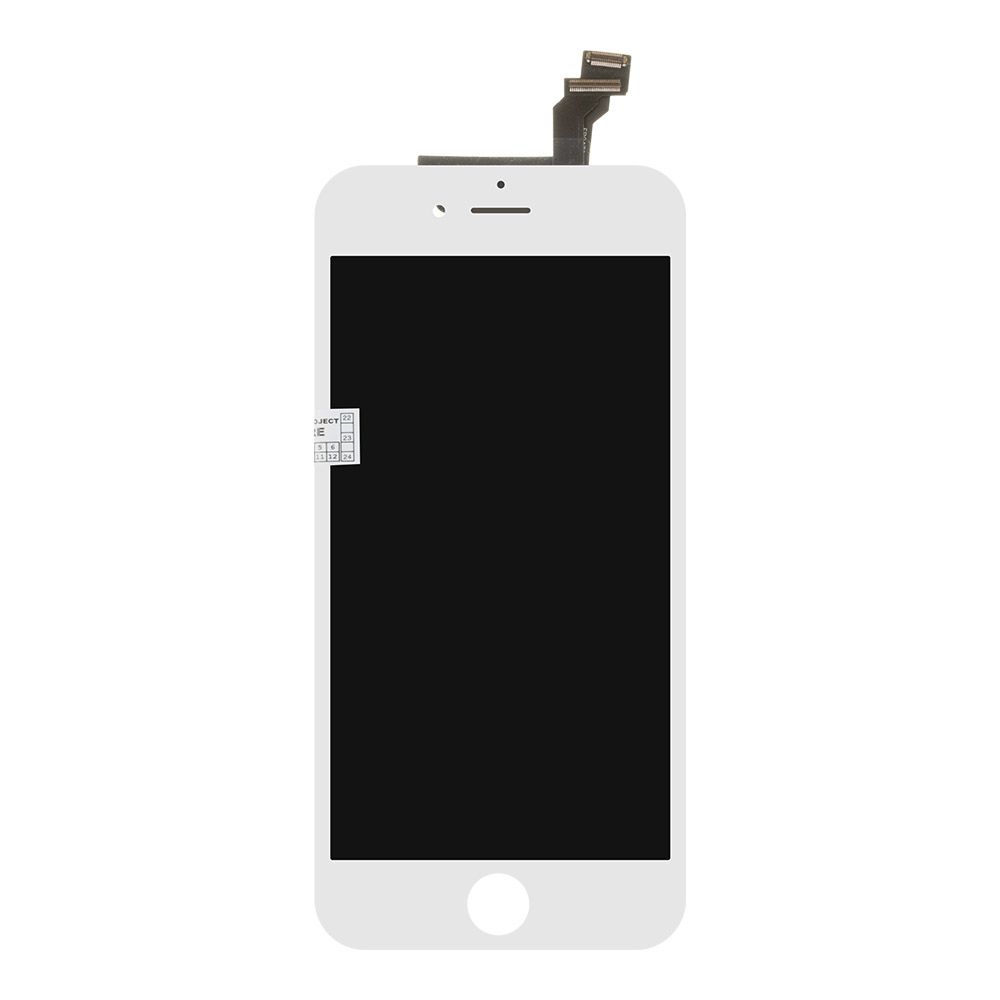 LCD дисплей для Apple iPhone 6 (белый) Zetton с тачскрином (олеофобное покрытие)