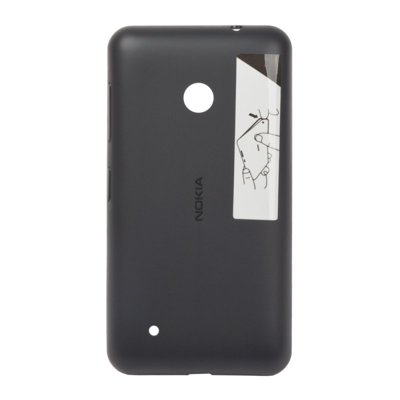 Задняя крышка для Nokia Lumia 530 (черный)