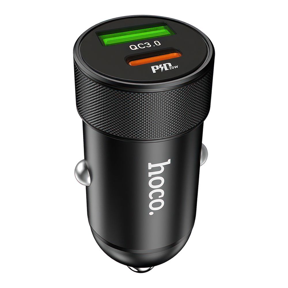 АЗУ HOCO Z32B Speed Up 1xUSB, 1xUSB-C, PD20W, QC3.0 (черный)