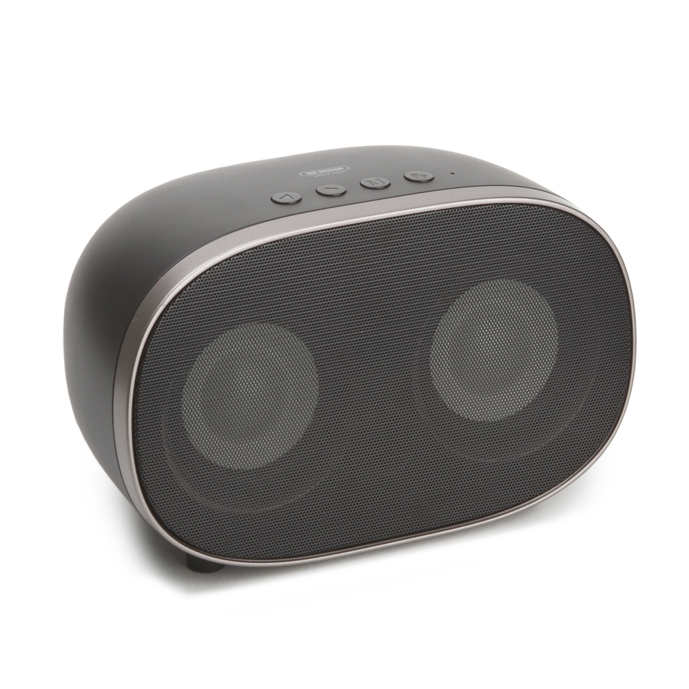 Bluetooth колонка WK ST600 BT 5.0, 2x5W, AUX, LED светомузыка (черная)