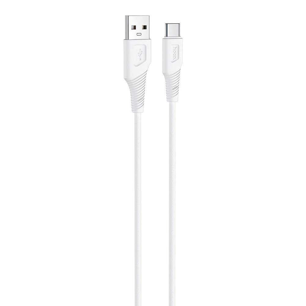 USB кабель HOCO X58 Airy Type-C, 3А, 1м, силикон (белый)