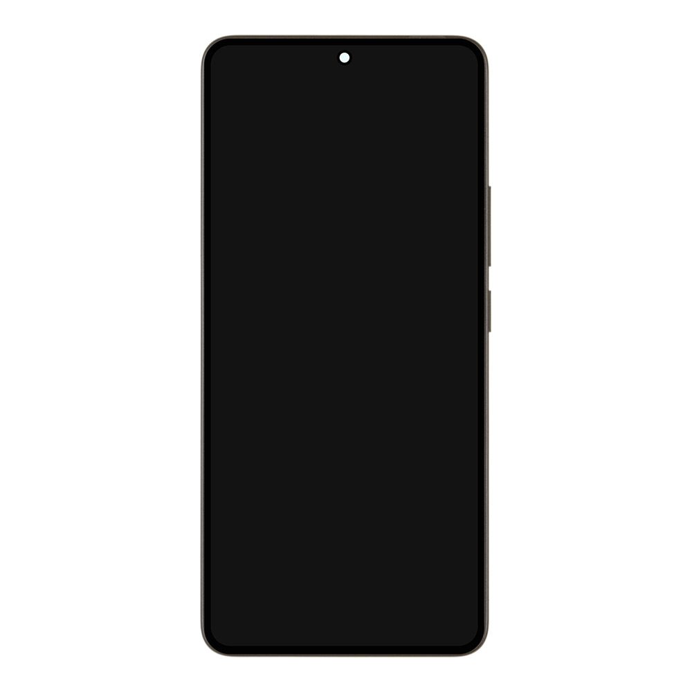 LCD дисплей для Xiaomi POCO F6 5G (2024) с тачскрином в рамке (черный) 100% SP