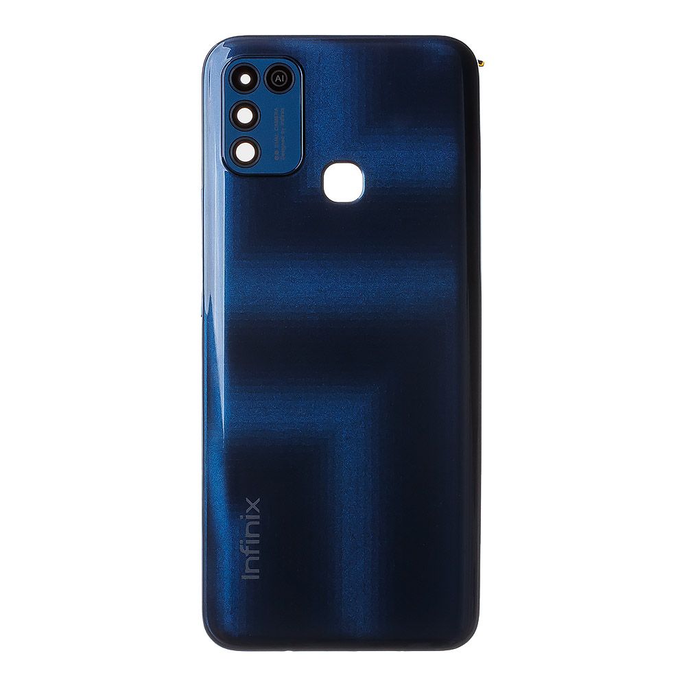 Задняя крышка для Infinix Hot 10 Play (синий)