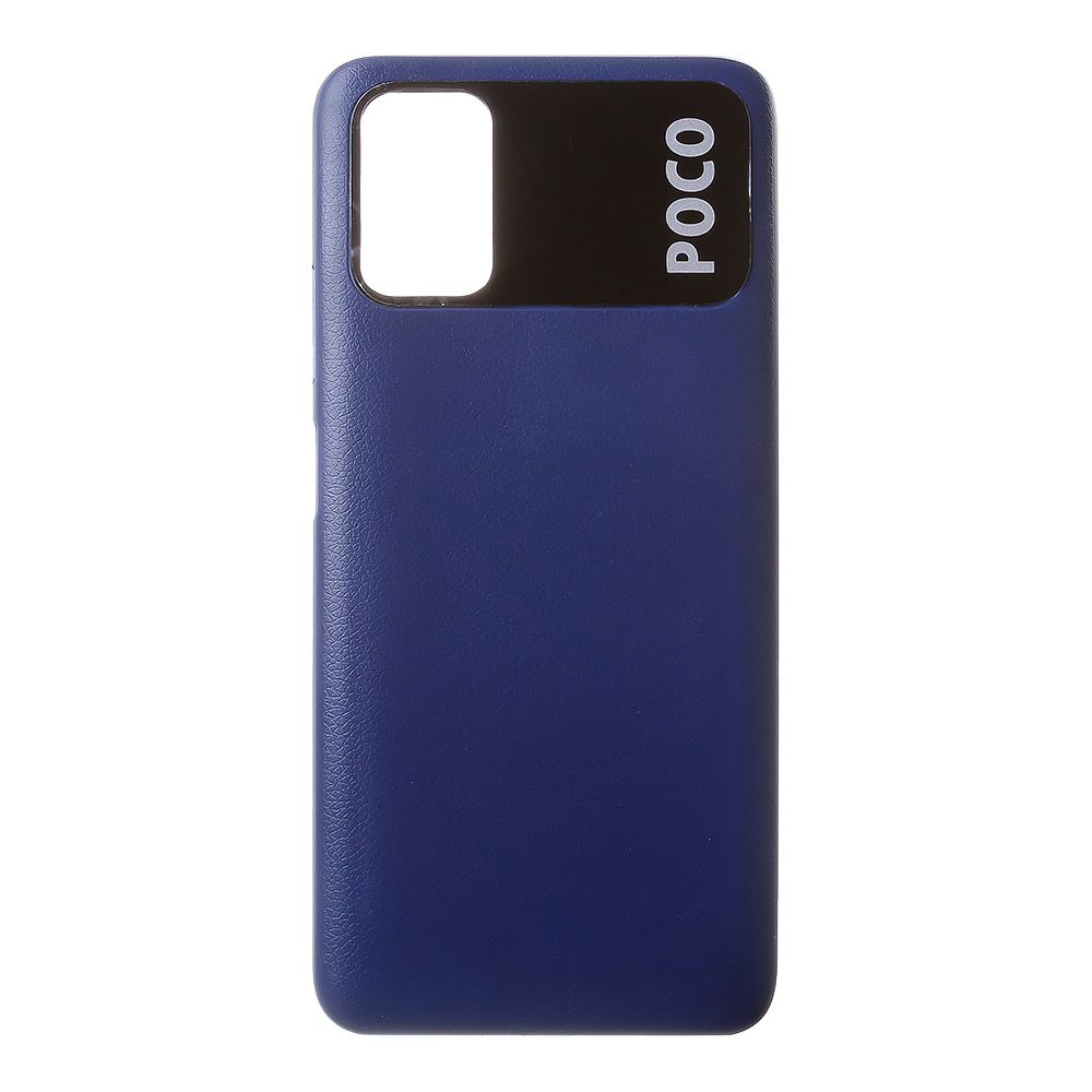 Задняя крышка Xiaomi POCO M3 (синий)