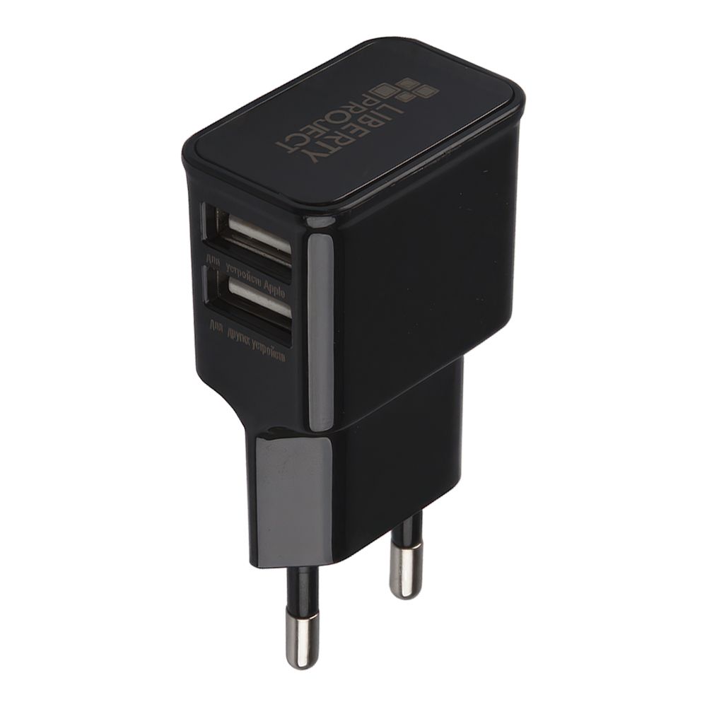 СЗУ "LP" с 2 USB выходами 2.1А компакт (коробка)