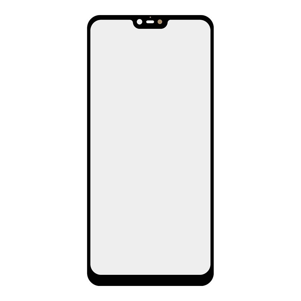 Стекло для переклейки Xiaomi Redmi Note 6/Note 6 Pro (черный)