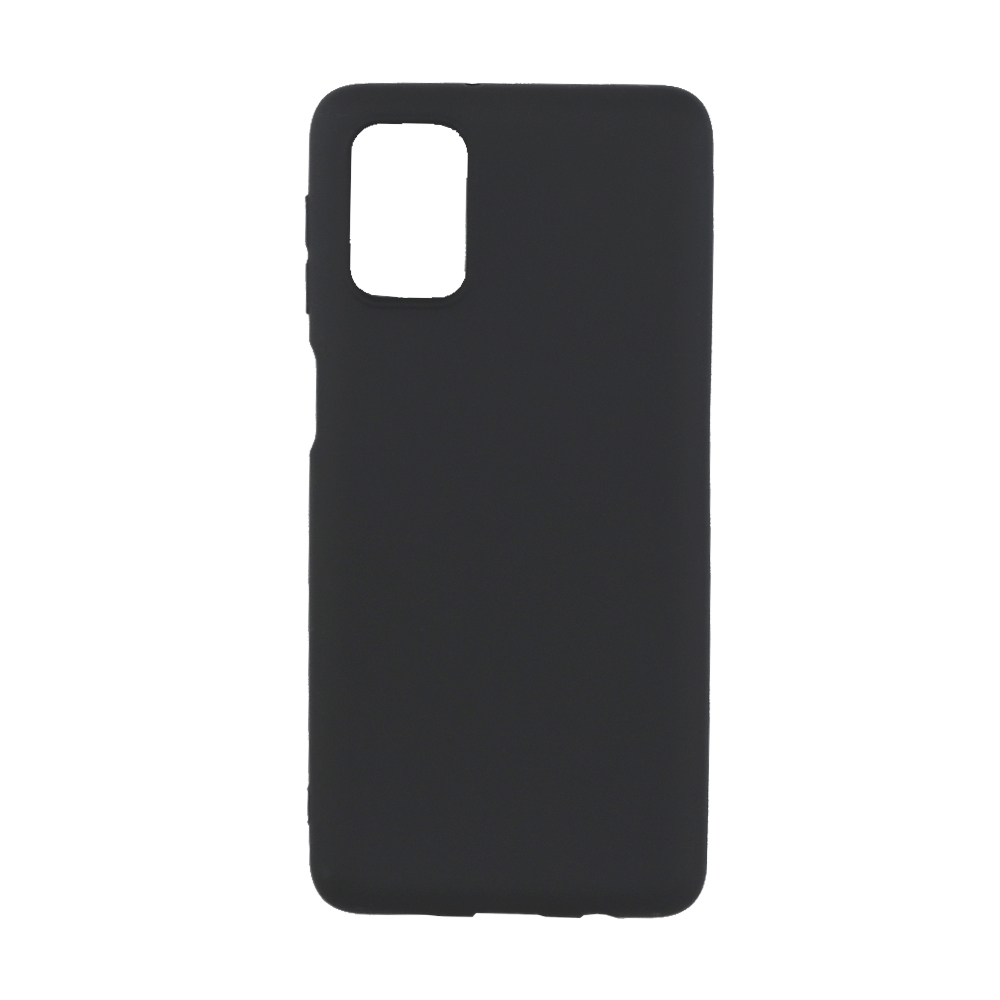 Силиконовый чехол "LP" для Samsung Galaxy M31s TPU (черный непрозрачный) европакет