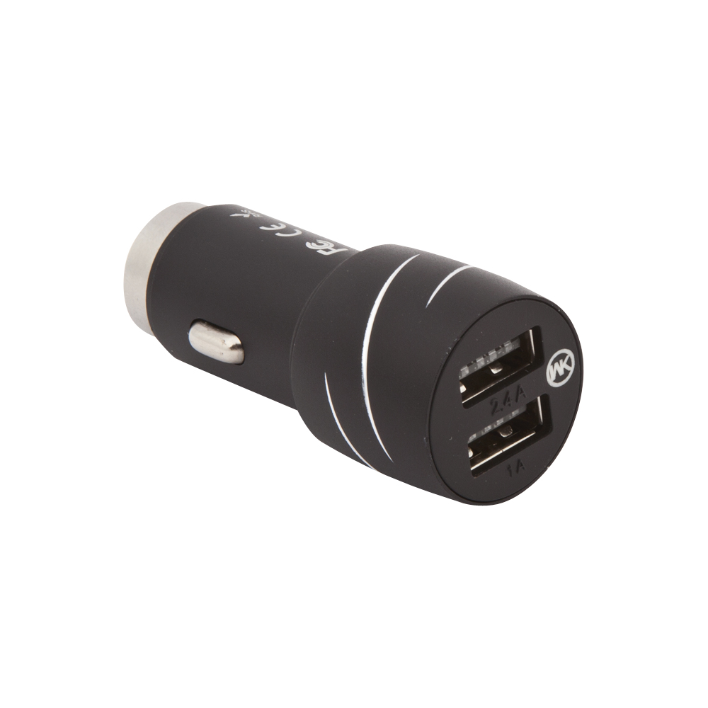 АЗУ WK Cat King WP-C10 2xUSB, 2.4А (черный)