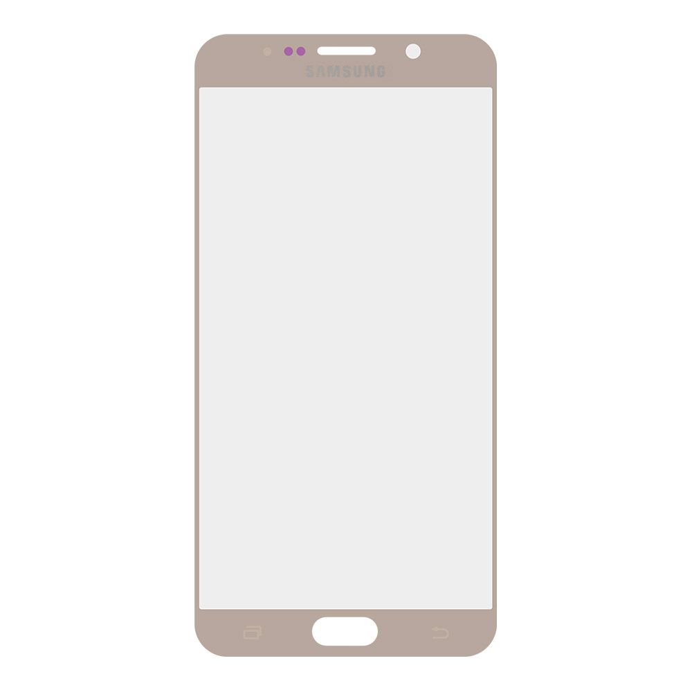 Стекло для переклейки Samsung Galaxy Note 5 золото