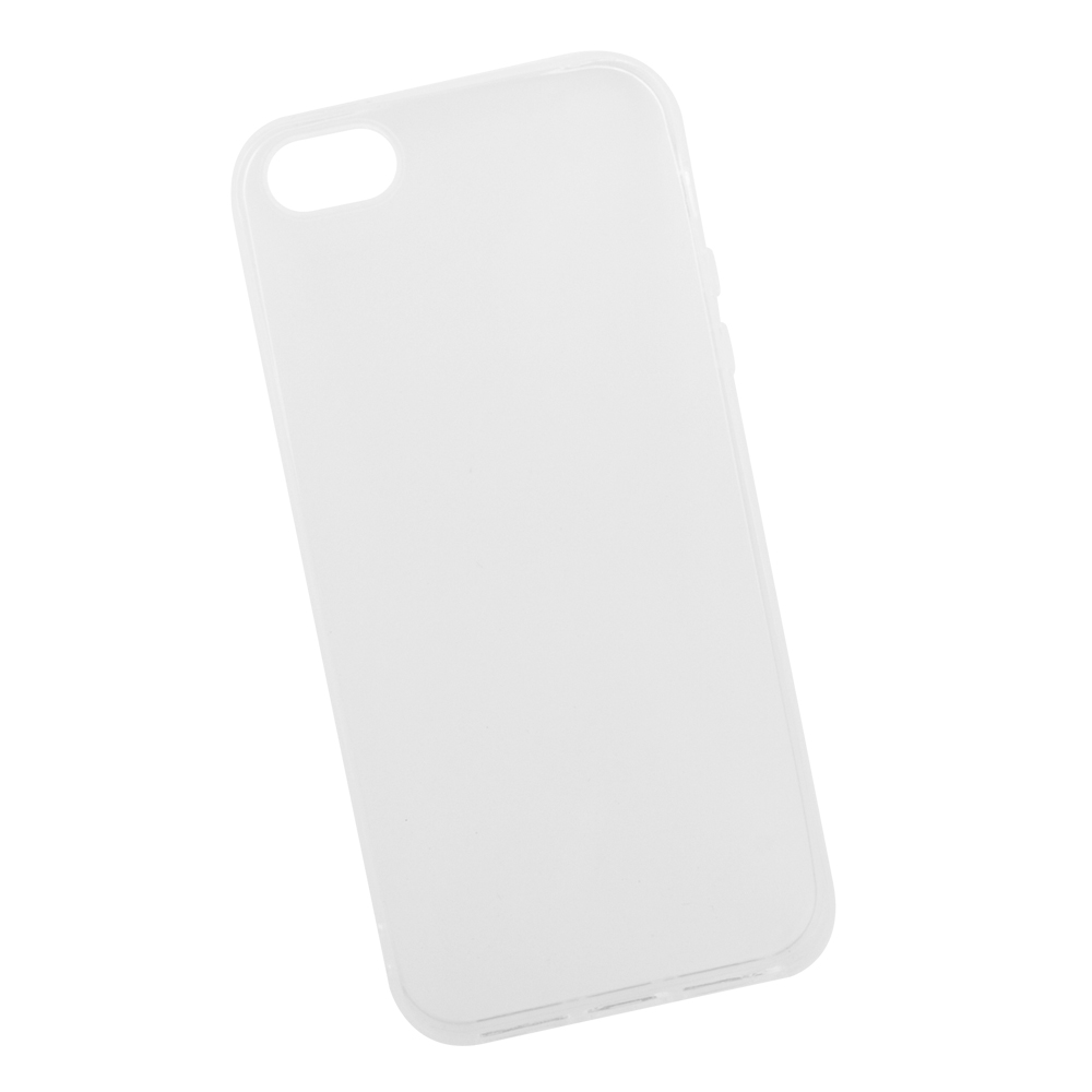 Силиконовый чехол "LP" для iPhone 5/5s/SE TPU (прозрачный) коробка