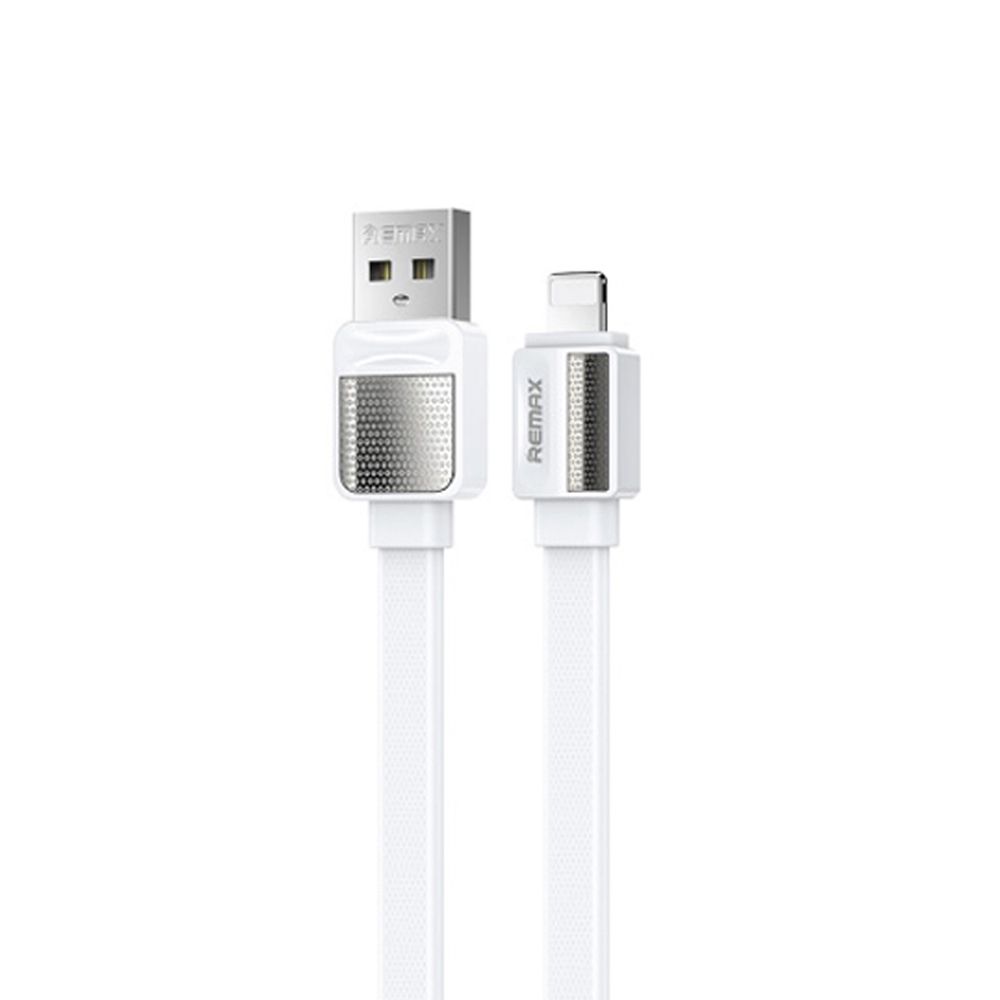 USB кабель REMAX RC-154i Platinum Pro Lightning 8-pin, 2.4А, 1м, PVC (белый)