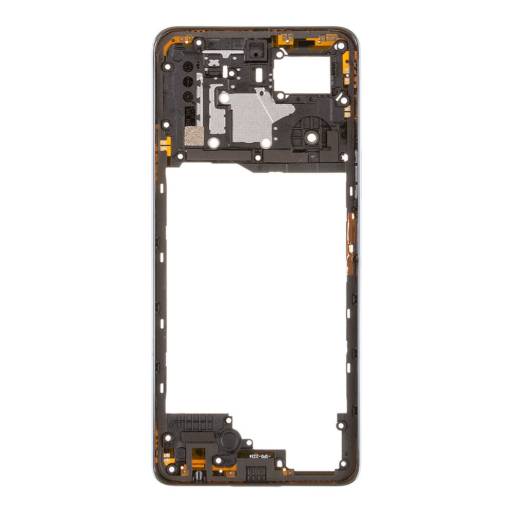 Средняя часть для Tecno Pova 5 Pro 5G (LH8n) (черный), ориг