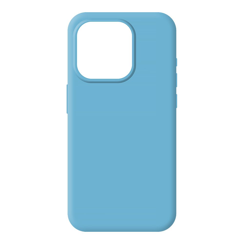 Силиконовый чехол для iPhone 15 Pro "Silicone Case" Light Blue (светло-голубой)