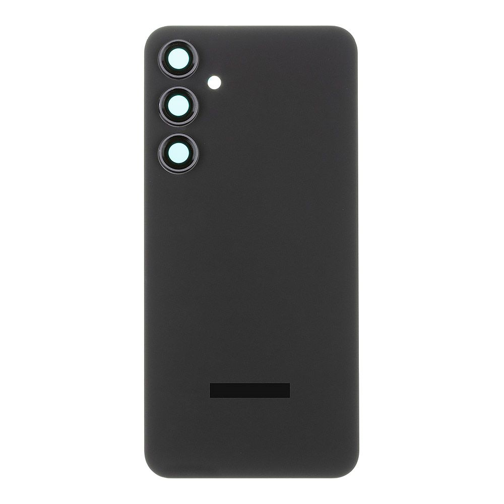Задняя крышка для Samsung Galaxy S23 FE SM-S711B со стеклом камеры (черный)