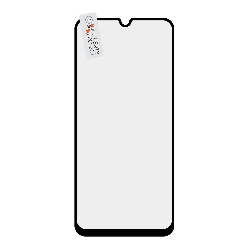 Защитное стекло "LP" для Samsung Galaxy A50 Thin Frame Full Glue с рамкой 0,33 мм 2,5D 9H (черное)