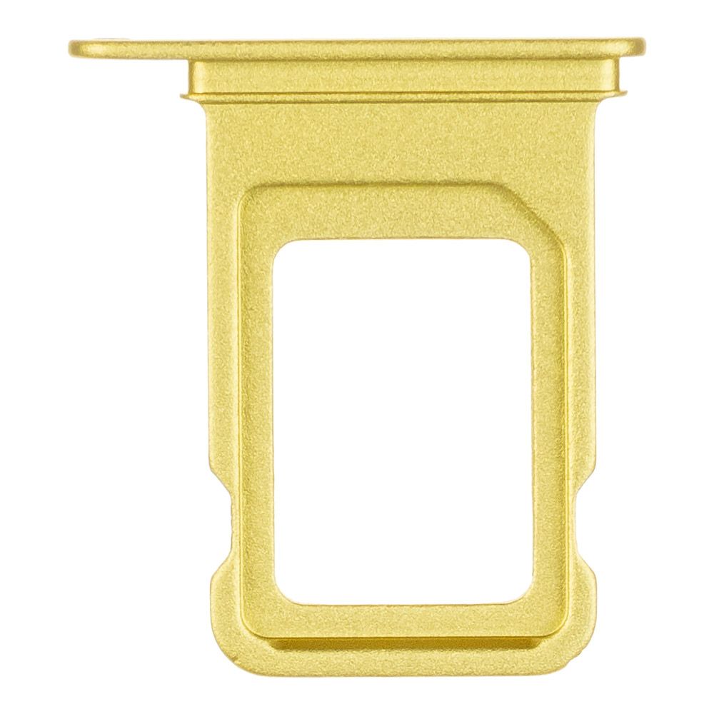 Держатель SIM-карты (сим лоток) iPhone 14/14 Plus (желтый)